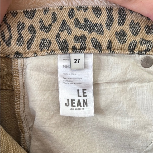 Le Jean Nomad Leopard Ankle Jeans - Picture 9 of 10